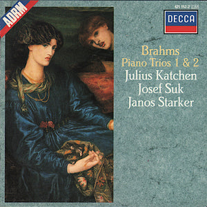 BRAHMS / KATCHEN | PIANO TRIO NO 1/2