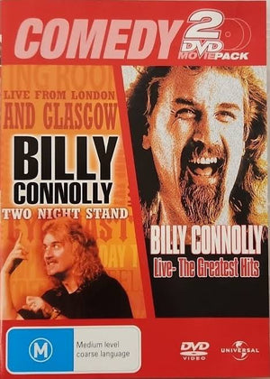 BILLY CONNOLLY | TWO NIGHT STAND / LIVE THE GREATEST HITS (2 DVD)