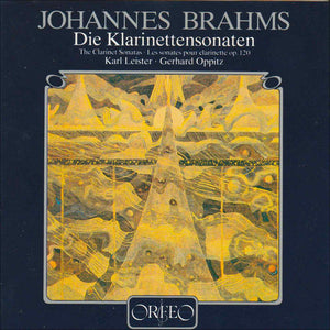 BRAHMS / LEISTER / OPPITZ | CLARINET SONATAS