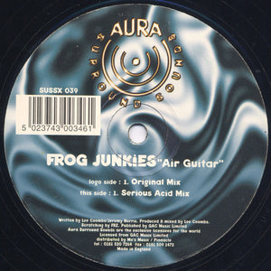 FROG JUNKIES | AIR GUITAR - 12 - AURA COMPANY SLEEVE