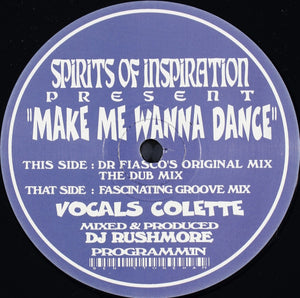 DJ RUSHMORE | MAKES ME WANNA DANCE - 12 - ROUGH