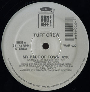 TUFF CREW | MY PART OF TOWN - 12 - WARLOCK COMPANY SLEEVE