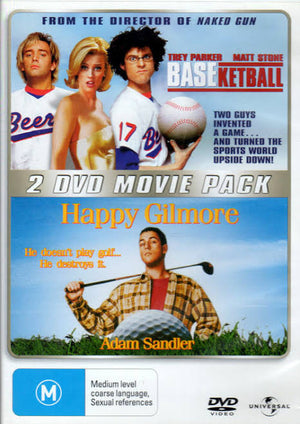 MOVIE COM | BASEKETBALL / HAPPY GILMORE (2 DVD)