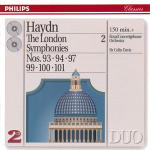 HAYDN / DAVIS | LONDON SYMPHONIES 93/94/97/99/100/101 (2CD)