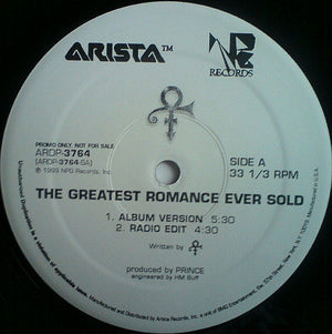 PRINCE | GREATEST ROMANCE EVER SOLD - PROMO 12