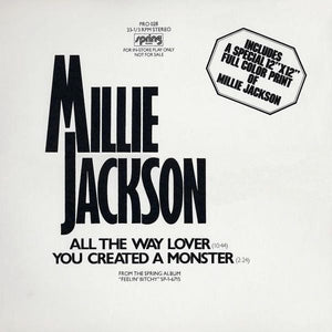 MILLIE JACKSON | ALL THE WAY LOVER - 12 - NO POSTER