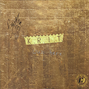 BIG KRIT | KRIT WAS HERE (10TH ANNIVERSARY BLUE AND GOLD EDITION) (SIGNED)