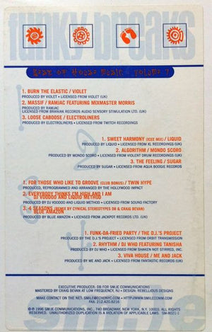 VARIOUS | BEST OF HOUSE MUSIC VOLUME 7 FUNKY BREAKS - ONLY DISC 2 (SIDE C/D)