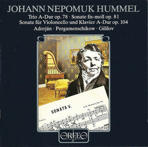 JOHANN NEPOMUK HUMMEL | KAMMERMUSIK