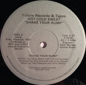 HOT COLD SWEAT | SHAKE YOUR RUMP - 12