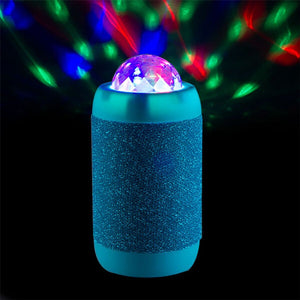 DISCO BALL WIRELESS SPEAKER BLUE