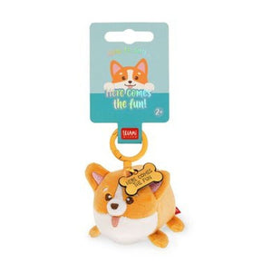 CORGI PLUSH KEYCHAIN BAG HANGER