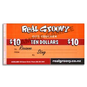 REAL GROOVY $10 VOUCHER IN-STORE USE