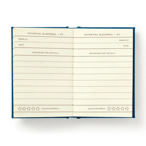 FUTURE BLACKMAIL TINY DIARY JOURNAL 7X1X10CM
