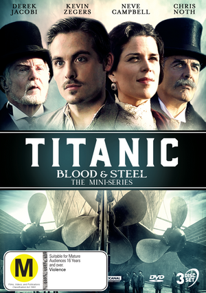 TITANIC BLOOD AND STEEL - THE MINISERIES (3DVD SET)