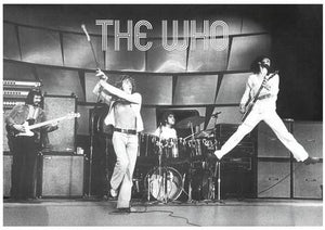 WHO LIVE ON STAGE B/W POSTER 542