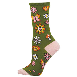 HAZY DAISY SOCKS (5-10.5 W / 4-6.5 M)