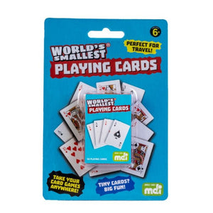 WORLDS SMALLEST PLAYING CARDS