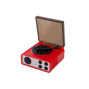 RECORD PLAYER SHAPED SPEAKER USB RECHARGABLE