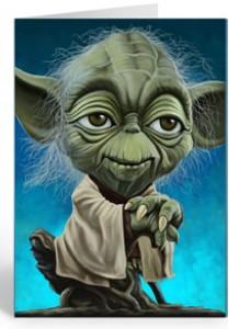 YODA SOUND BIRTHDAY CARD TALKING CARD
