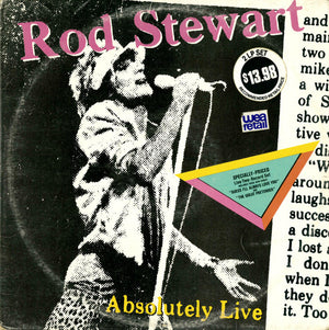 ROD STEWART | ABSOLUTELY LIVE - 2LP - US